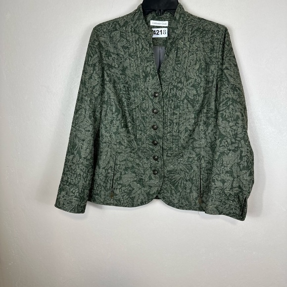 Cold water creek blazer green. Preowned. P2p21.Length 23-1/2 - Picture 2 of 8